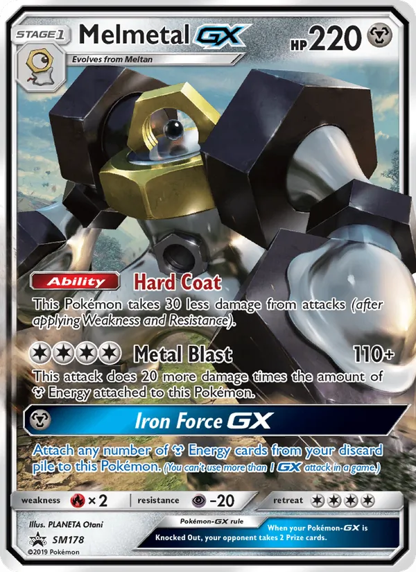 Melmetal GX #SM178 – SM Black Star Promos card