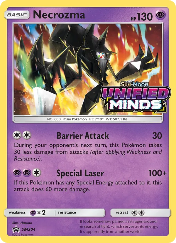 Necrozma #SM204 – SM Black Star Promos card
