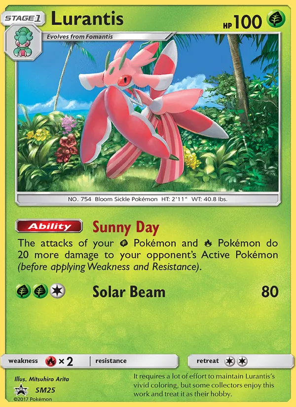 Lurantis #SM25 – SM Black Star Promos card