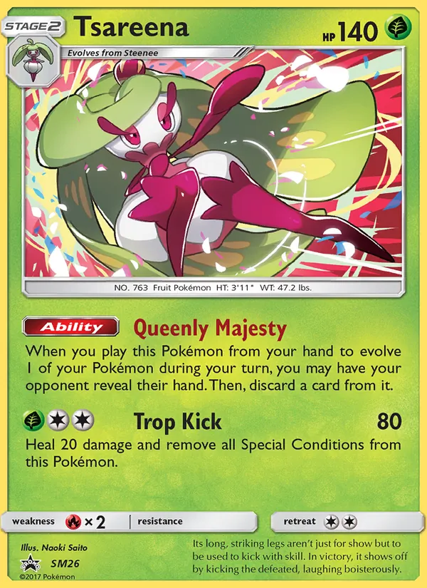 Tsareena #SM26 – SM Black Star Promos card