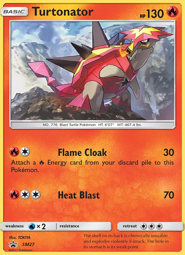 Turtonator #SM27 – SM Black Star Promos card