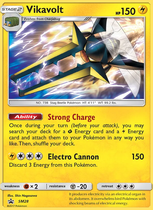 Vikavolt #SM28 – SM Black Star Promos card