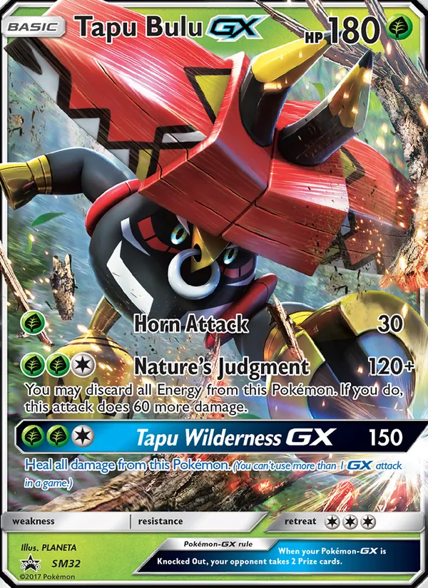 Tapu Bulu GX #SM32 – SM Black Star Promos card