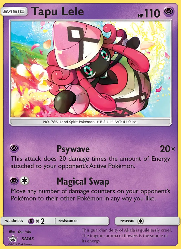 Tapu Lele #SM45 – SM Black Star Promos card