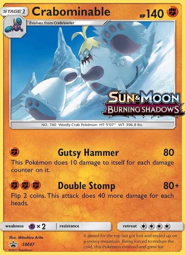 Crabominable #SM47 – SM Black Star Promos card