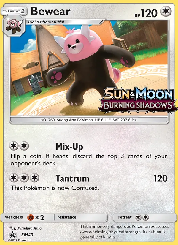 Bewear #SM49 – SM Black Star Promos card