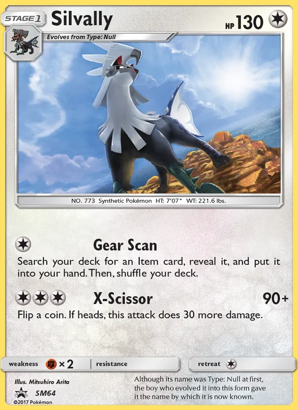 Silvally #SM64 – SM Black Star Promos card