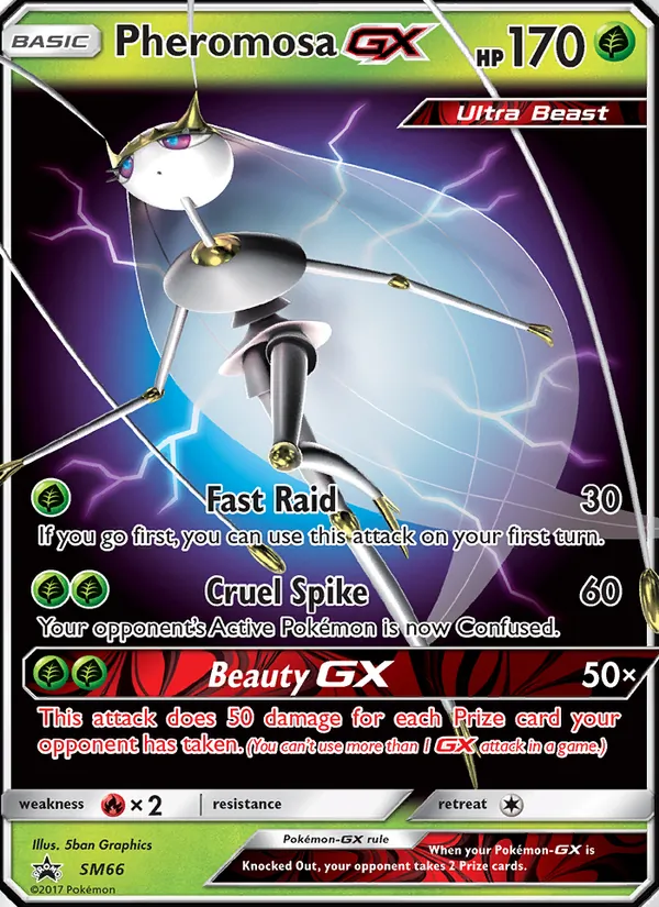 Pheromosa GX #SM66 – SM Black Star Promos card