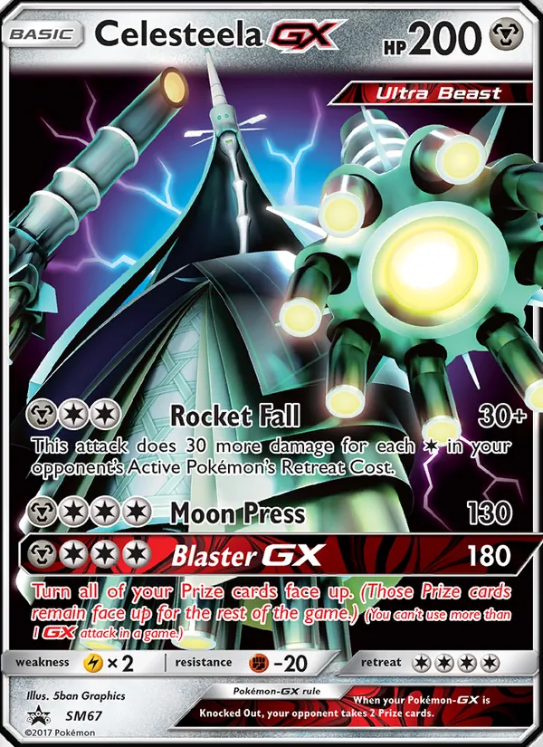 Celesteela GX #SM67 – SM Black Star Promos card