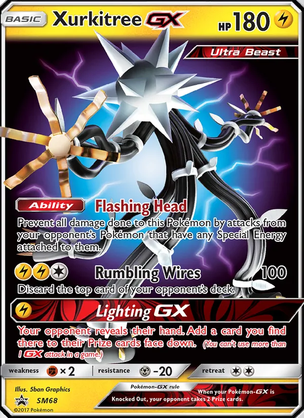 Xurkitree GX #SM68 – SM Black Star Promos card