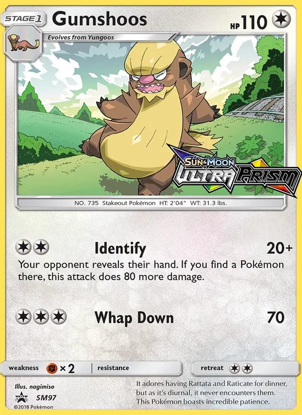Gumshoos #SM97 – SM Black Star Promos card