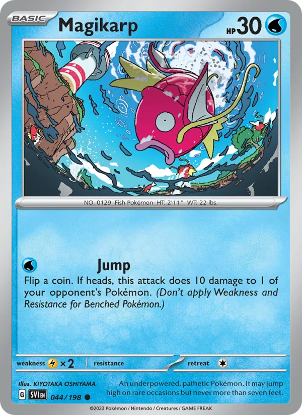 Magikarp #044 – Scarlet & Violet card