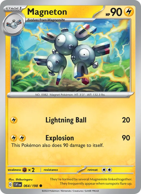 Magneton #064 – Scarlet & Violet card