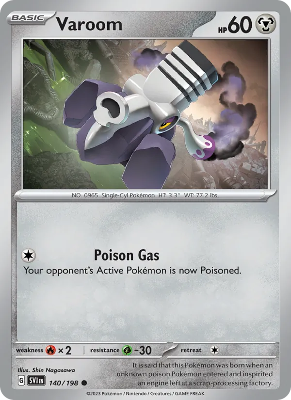 Varoom #140 – Scarlet & Violet card