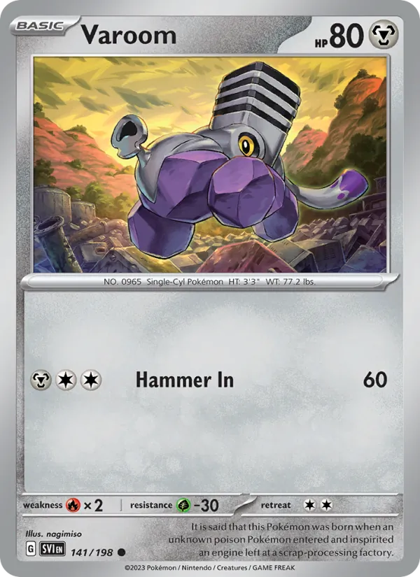 Varoom #141 – Scarlet & Violet card