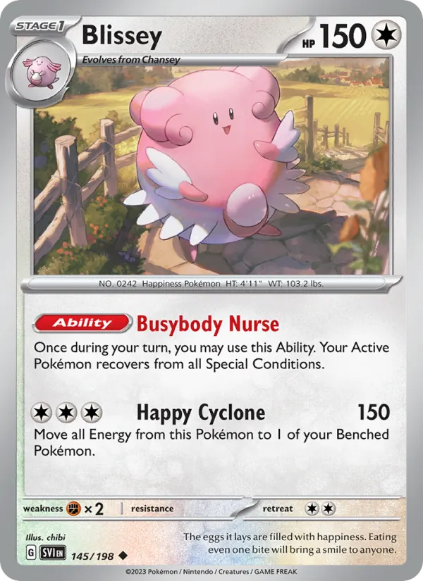 Blissey #145 – Scarlet & Violet card