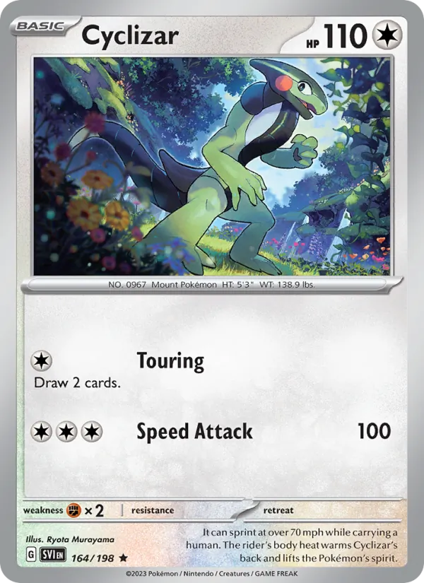Cyclizar #164 – Scarlet & Violet card
