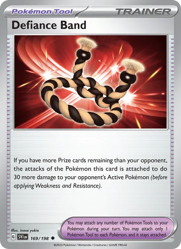 Defiance Band #169 – Scarlet & Violet card