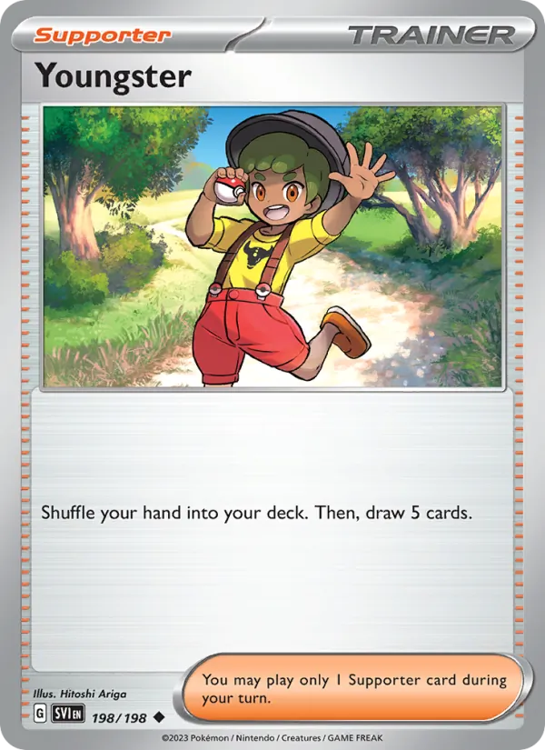 Youngster #198 – Scarlet & Violet card