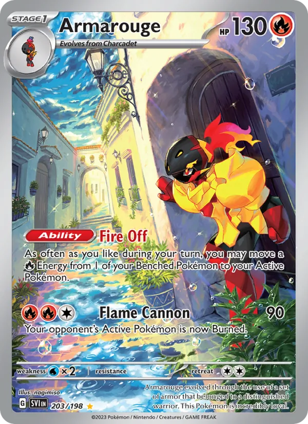 Armarouge #203 – Scarlet & Violet card
