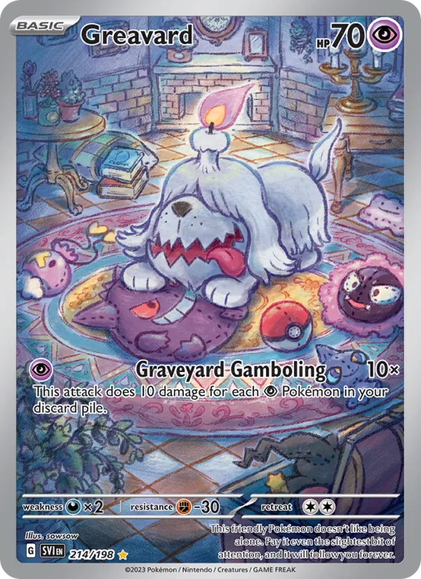 Greavard #214 – Scarlet & Violet card