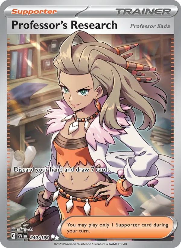 Professor's Research #240 – Scarlet & Violet card