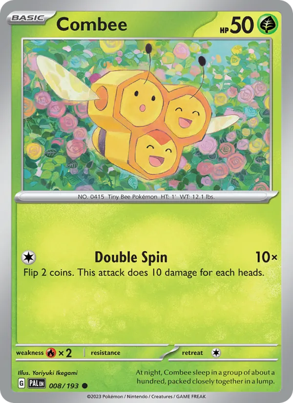 Combee #008 – Paldea Evolved card