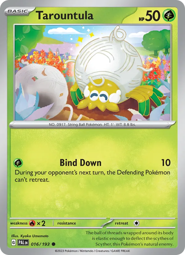 Tarountula #016 – Paldea Evolved card