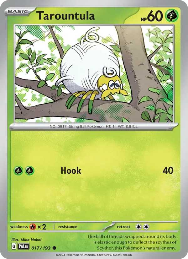 Tarountula #017 – Paldea Evolved card