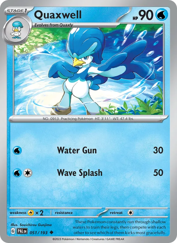 Quaxwell #051 – Paldea Evolved card