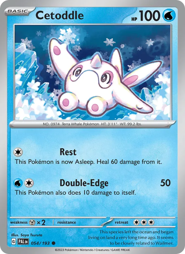 Cetoddle #054 – Paldea Evolved card