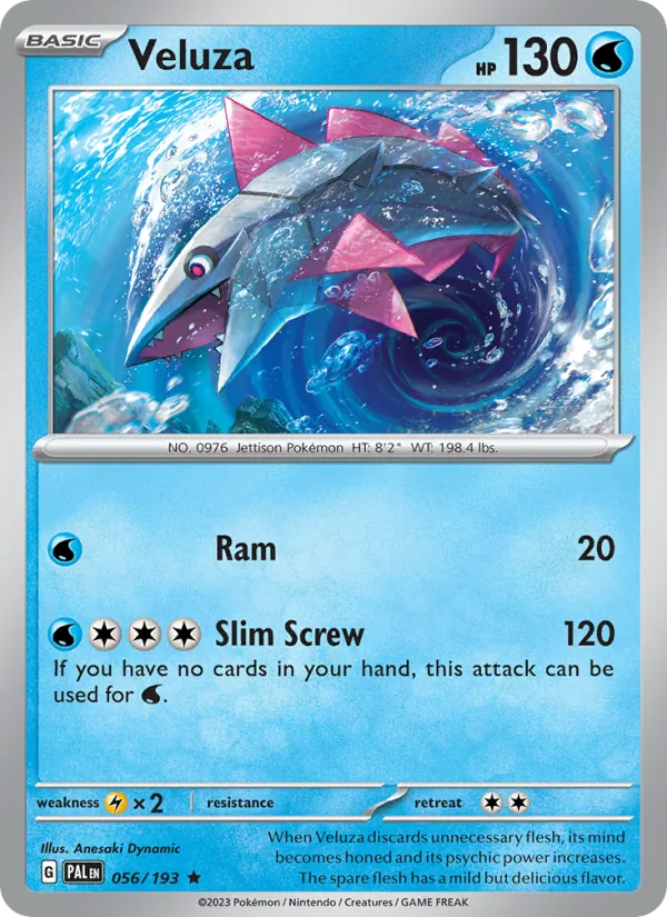 Veluza #056 – Paldea Evolved card