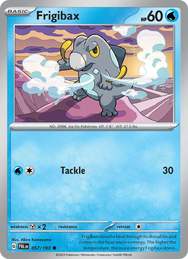 Frigibax #057 – Paldea Evolved card