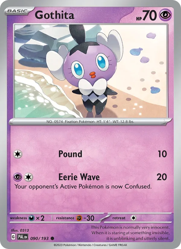 Gothita #090 – Paldea Evolved card