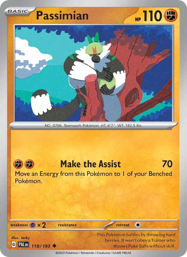 Passimian #118 – Paldea Evolved card