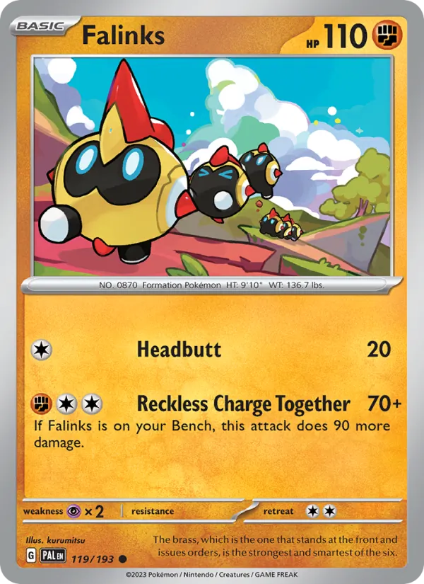 Falinks #119 – Paldea Evolved card