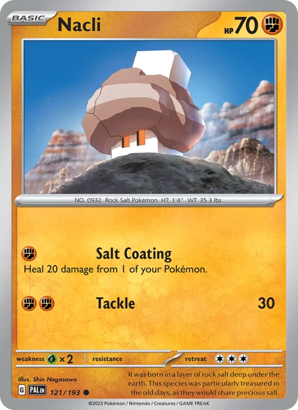 Nacli #121 – Paldea Evolved card