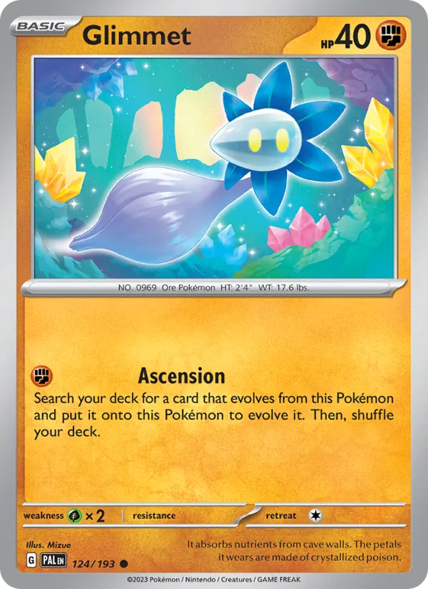 Glimmet #124 – Paldea Evolved card