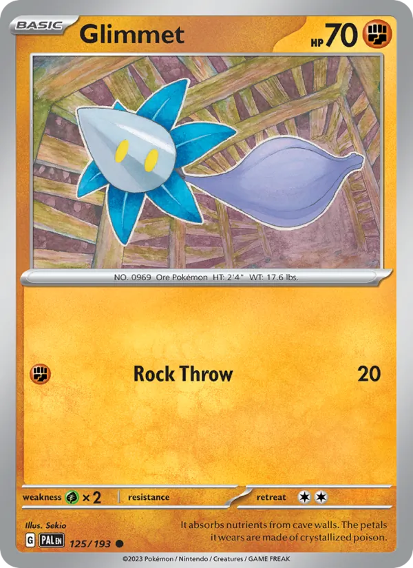 Glimmet #125 – Paldea Evolved card