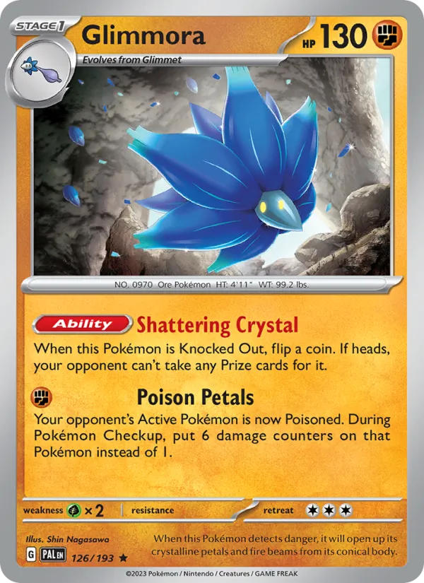 Glimmora #126 – Paldea Evolved card