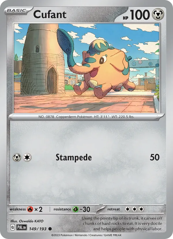 Cufant #149 – Paldea Evolved card