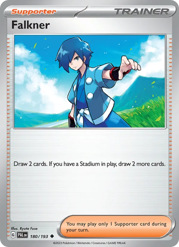 Falkner #180 – Paldea Evolved card