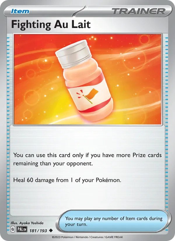 Fighting Au Lait #181 – Paldea Evolved card