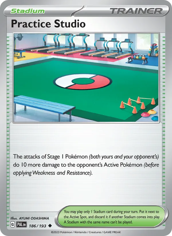 Practice Studio #186 – Paldea Evolved card