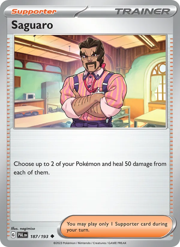 Saguaro #187 – Paldea Evolved card