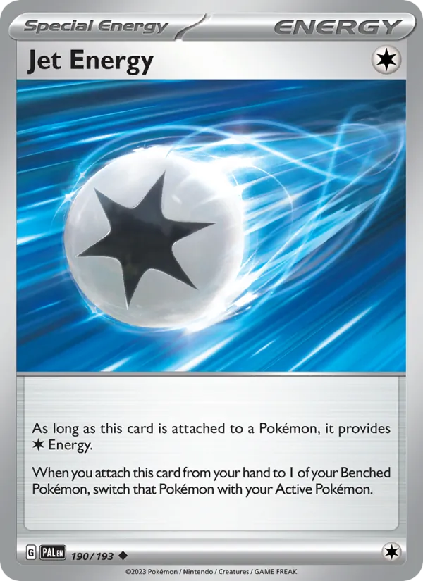 Jet Energy #190 – Paldea Evolved card