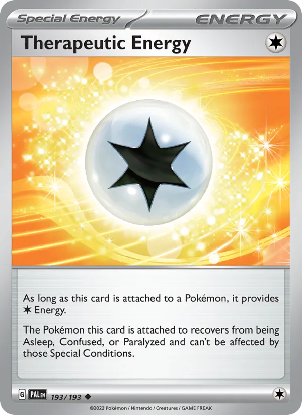 Therapeutic Energy #193 – Paldea Evolved card