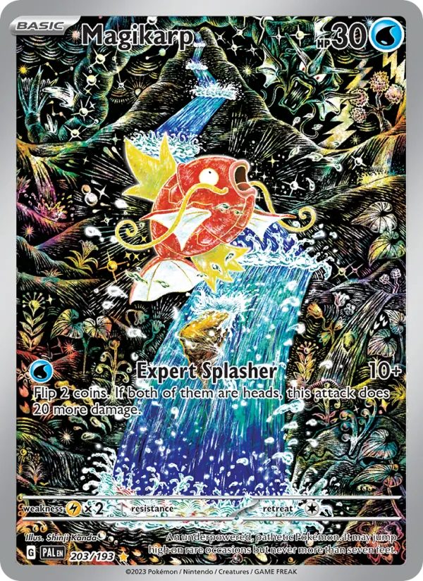 Magikarp #203 – Paldea Evolved card