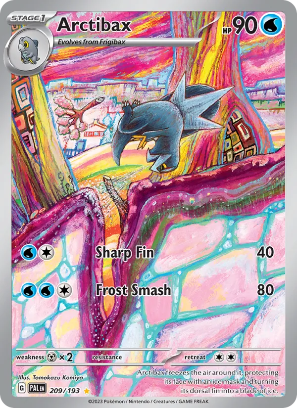 Arctibax #209 – Paldea Evolved card