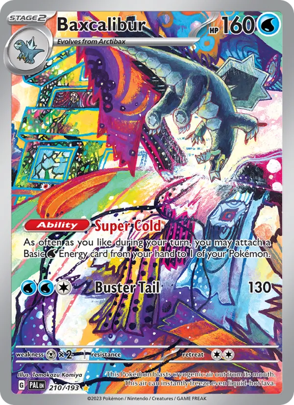 Baxcalibur #210 – Paldea Evolved card